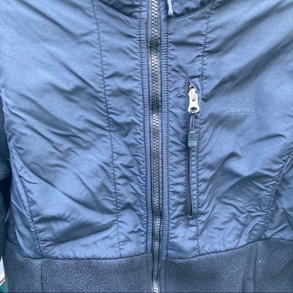 Calvin Klein Womens Black ZIP up sweater Medium - Picture 12 of 16